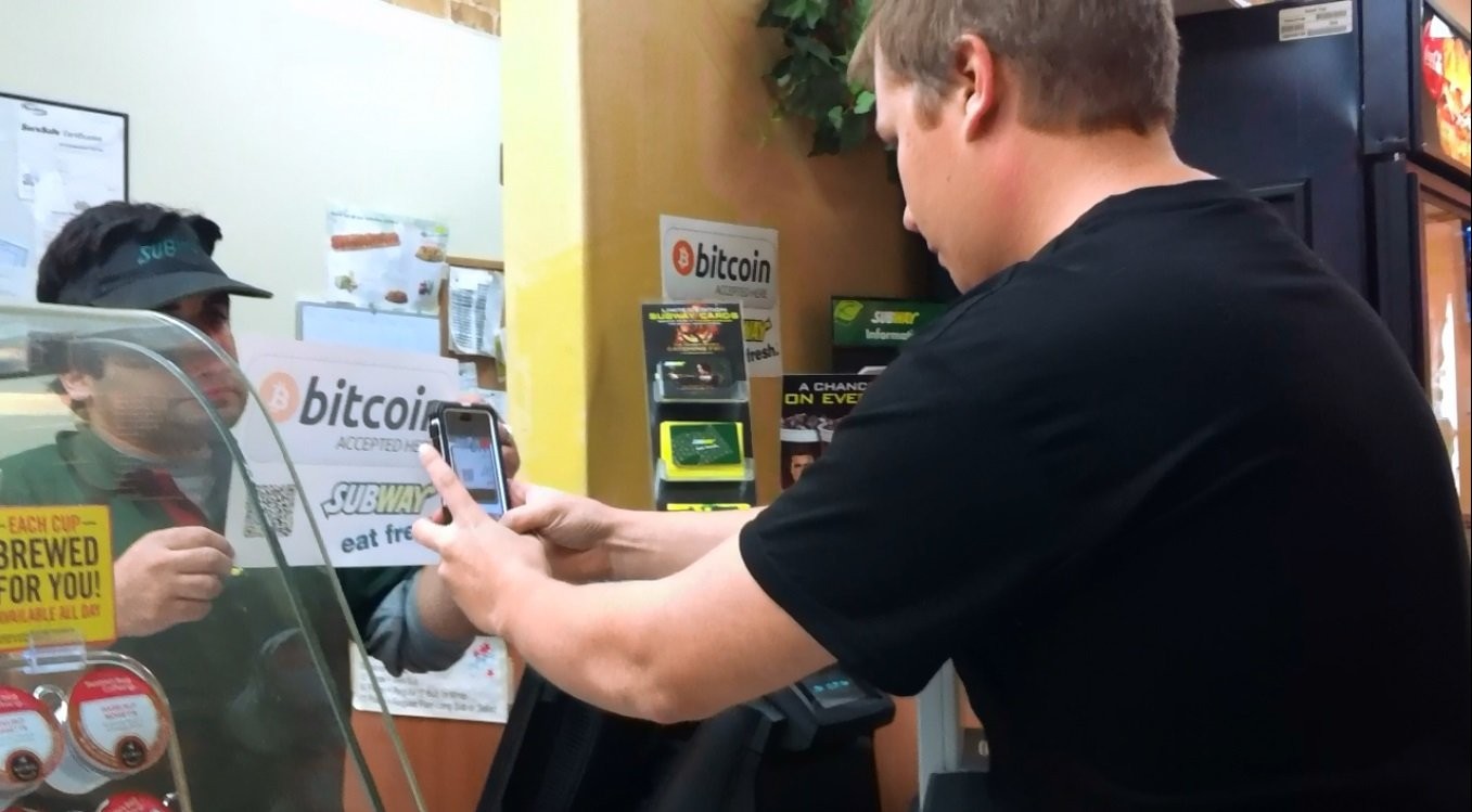 Subway is trying out Bitcoin as a form of payment