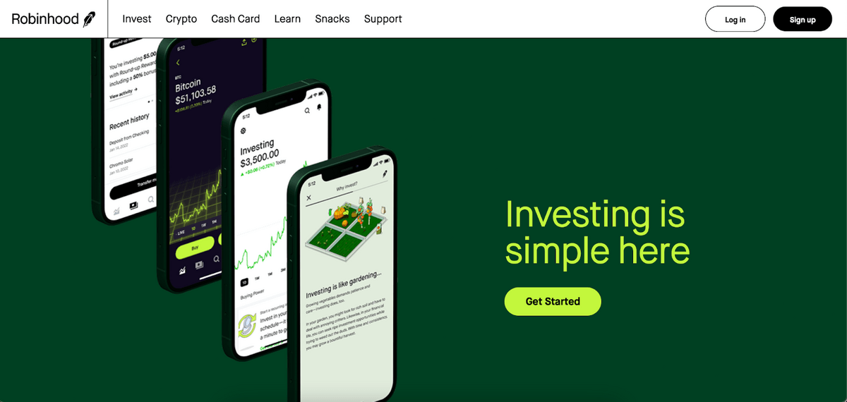 Stock Trading with Robinhood - Fine if you’re swing trading with small order sizes - TradingTools