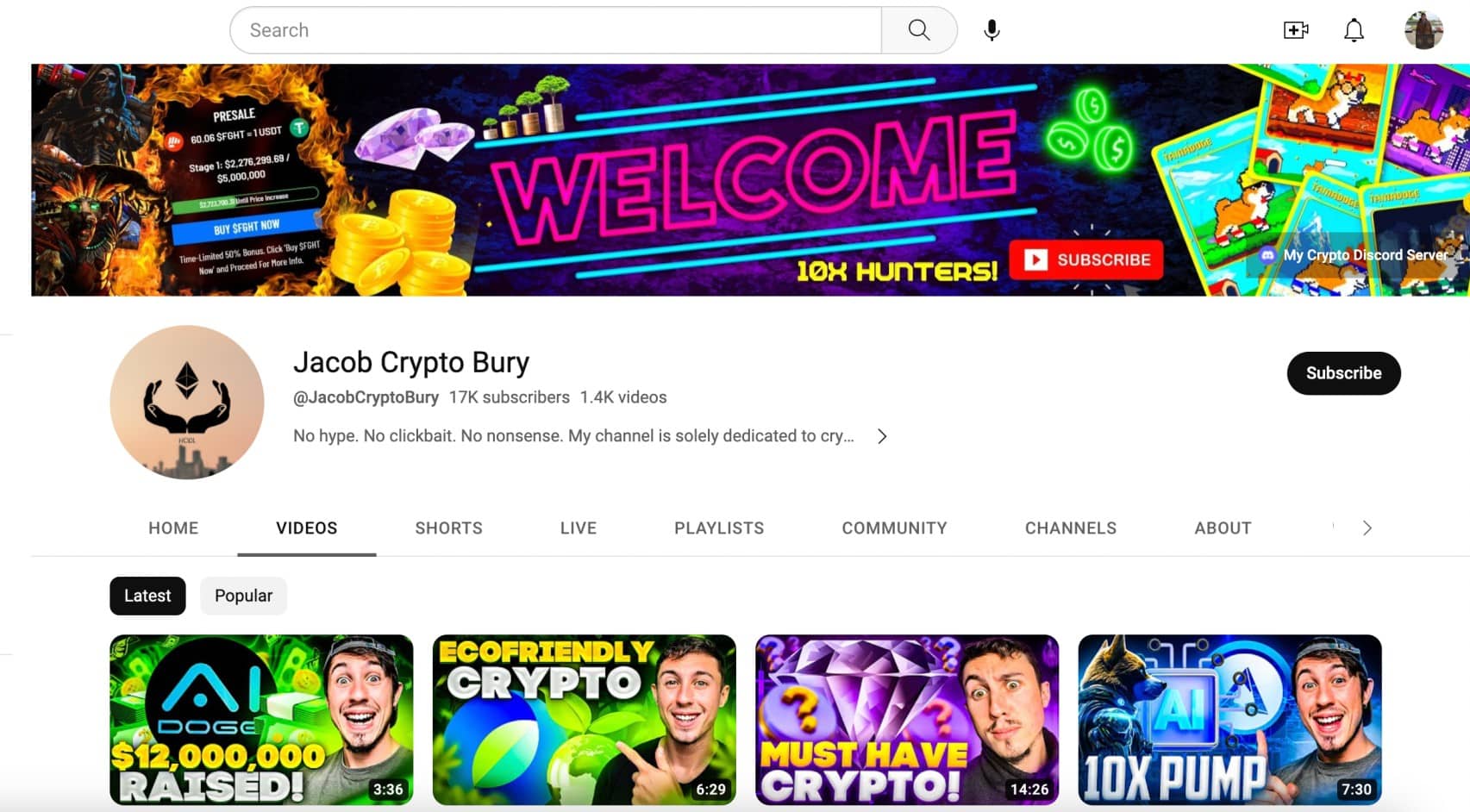 Top 15 Crypto YouTubers: Most Viral Videos | Cryptopolitan