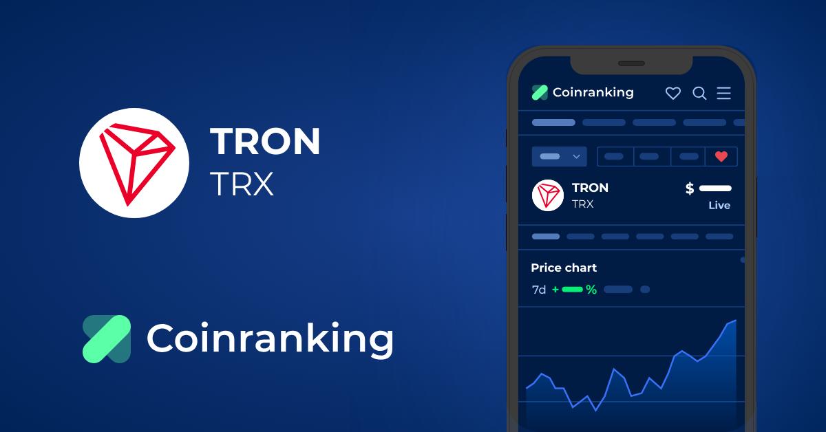 TRON (TRX) price, market cap | $ | Chart | COIN