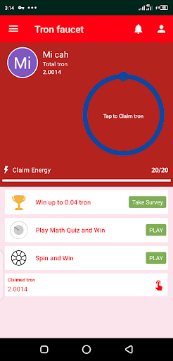 Download Tron Faucet (Earn Free TRX coins) (MOD) APK for Android