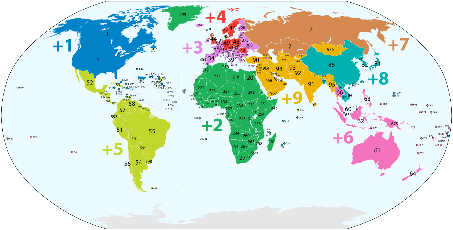 Country Codes, Phone Codes, Dialing Codes, Telephone Codes, ISO Country Codes