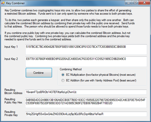 Bitcoin Vanity Address Generator