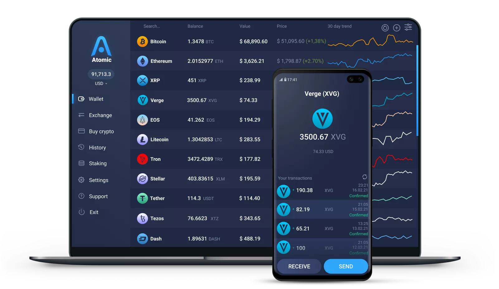 ‎Verge Currency Wallet on the App Store