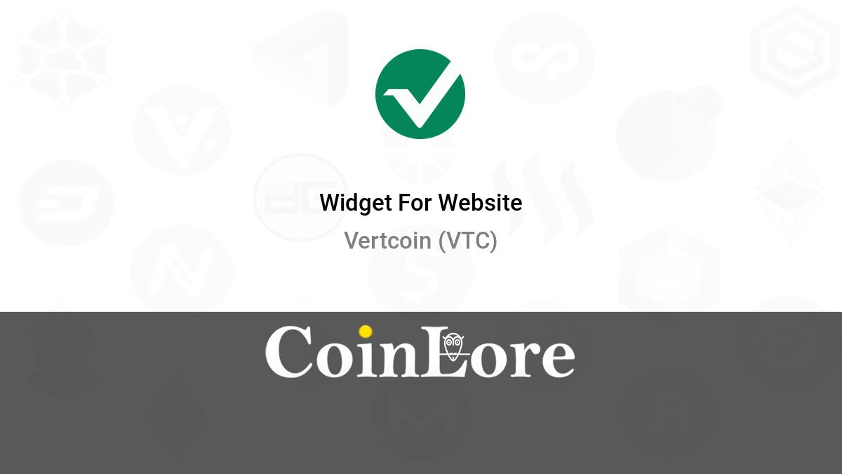 Convert VTC to GBP - Vertcoin to British Pound Sterling Converter | CoinCodex