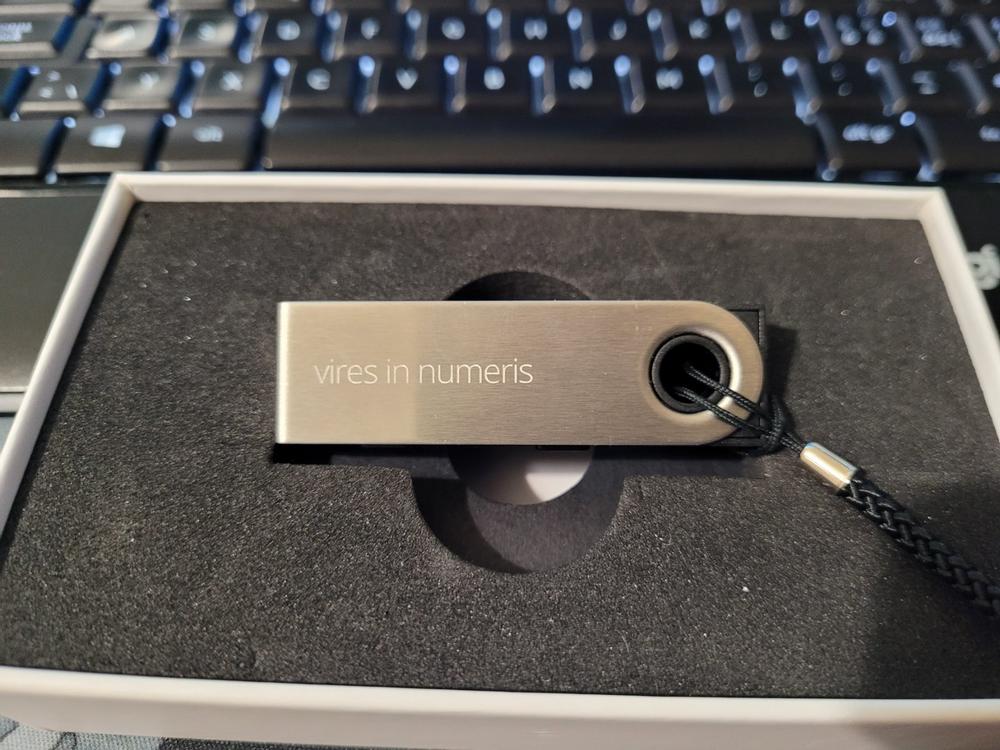 It’s perfectly fine to see “Vires in Numeris” message on Ledger Nano S – Crypto Currency Online