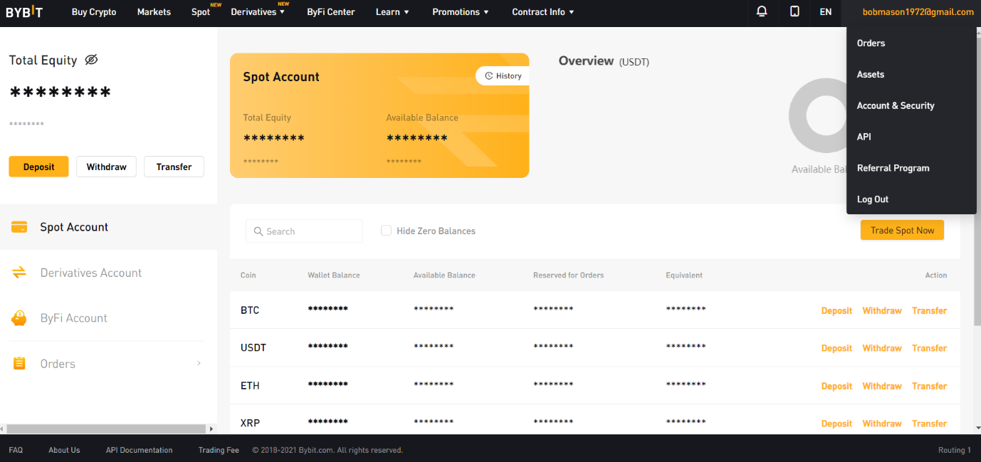 ByBit Generic Wallet Balance with ByBit API on New Updated User from Namely API - Pipedream