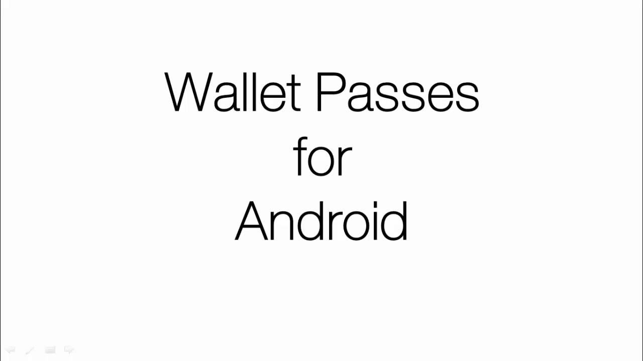 Wallet passes on Android. Which app for which purpose? - Passcreator