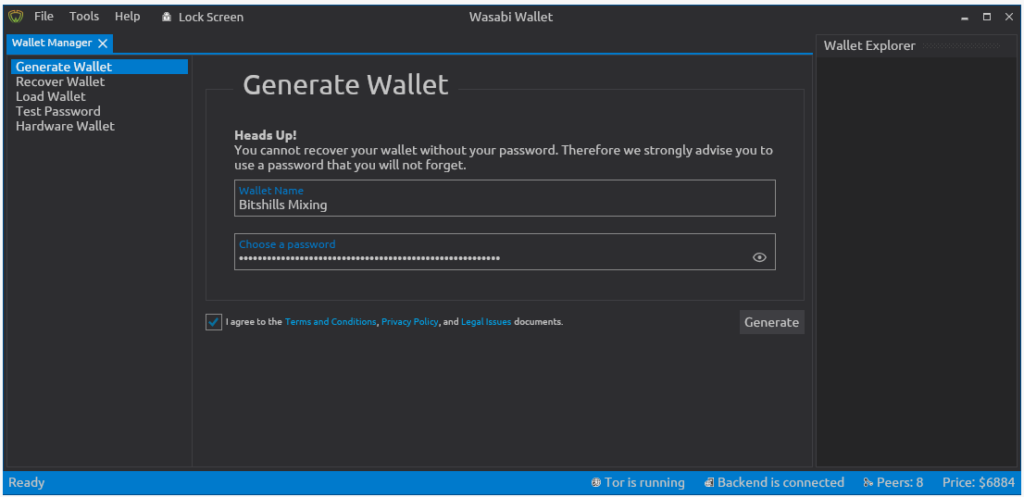 Wasabi Wallet: Bitcoin Privacy Wallet Equipped with CoinJoin