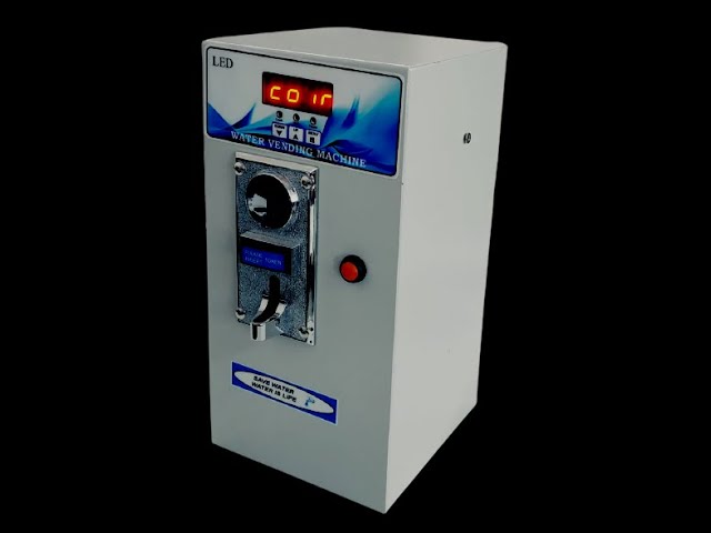 Coin Operated Water ATM with Bottle Dispenser | Nevon Projects