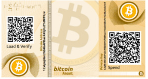 How to Cash-Out Cryptocurrency Stored in a Paper Wallet