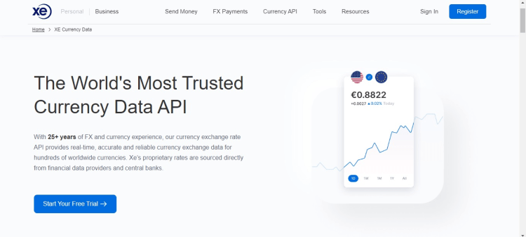 Xe: Currency Exchange Rates and International Money Transfers