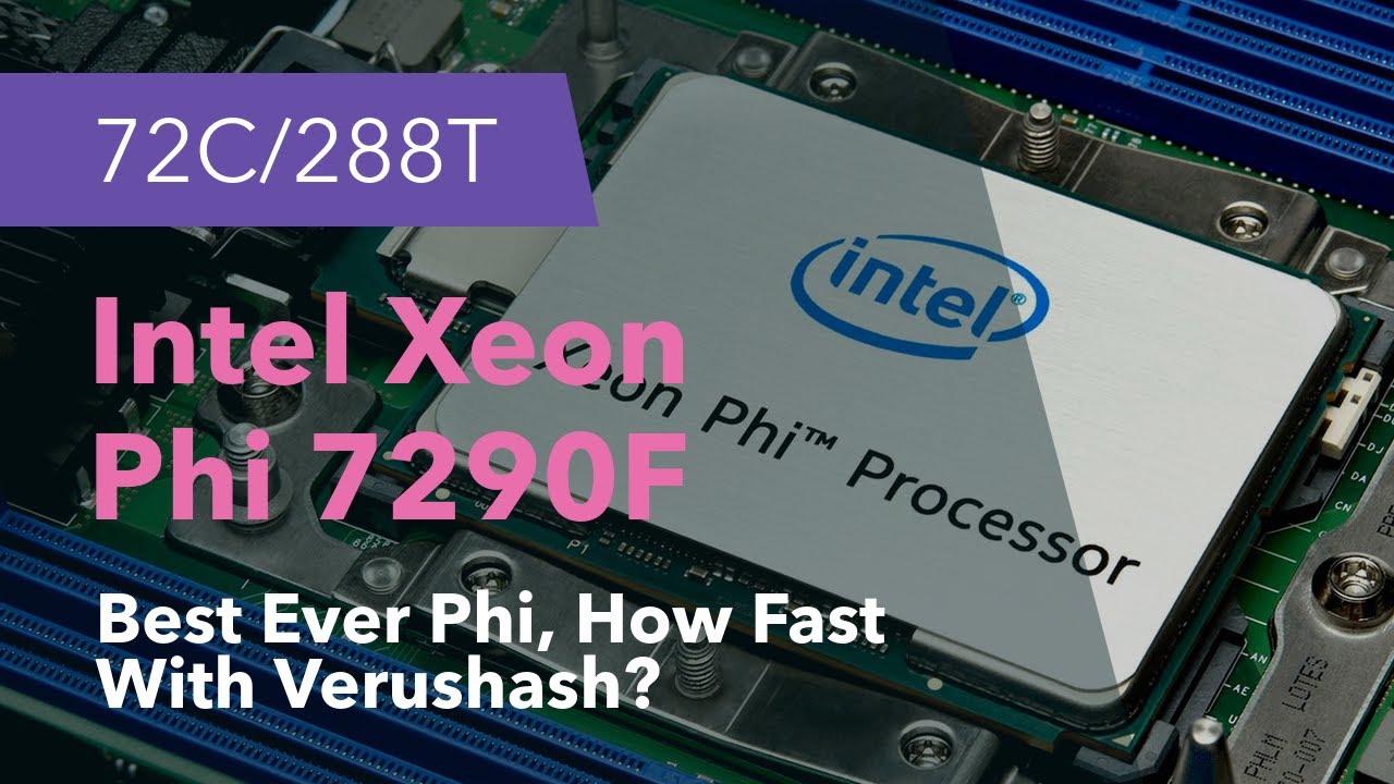 Intel Xeon Phi- is it mining? - Mining - Zcash Community Forum