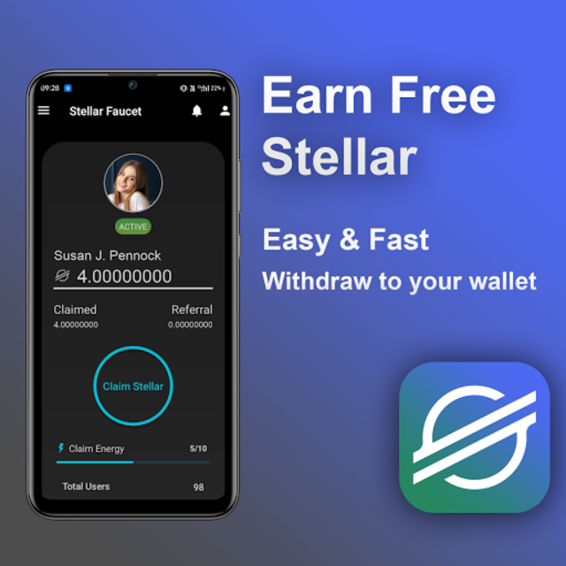 Stellar Faucet- xlm faucet Old Version Download – 9Apps