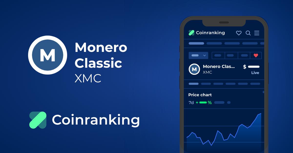 Monero-Classic XMC to Ethereum ETH Exchange / Buy & Sell Bitcoin / HitBTC