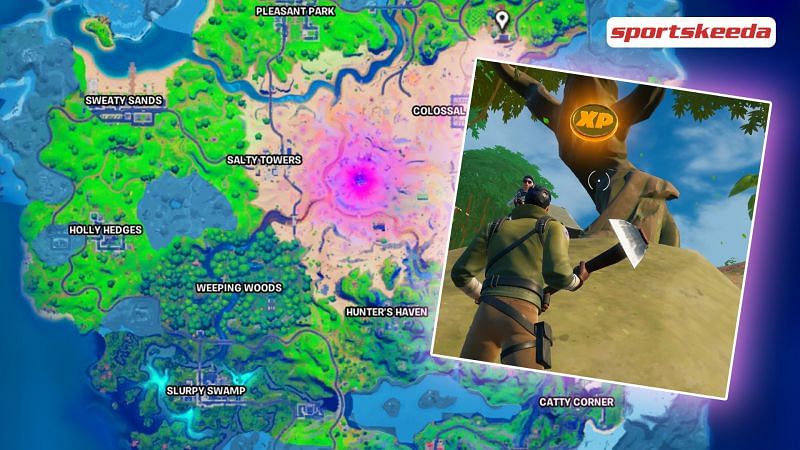 Fortnite Week 5 XP coins: All XP coin locations on the Fortnite map- Republic World