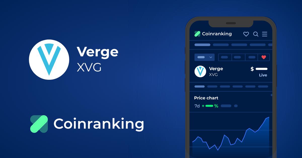 XVG update: Live price, price chart, news and markets