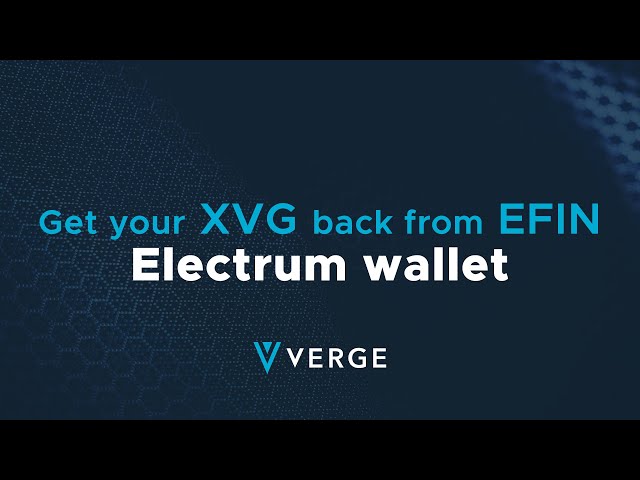 Backup your Electrum Bitcoin wallet and fix Verge XVG Sync Not Connected issue.