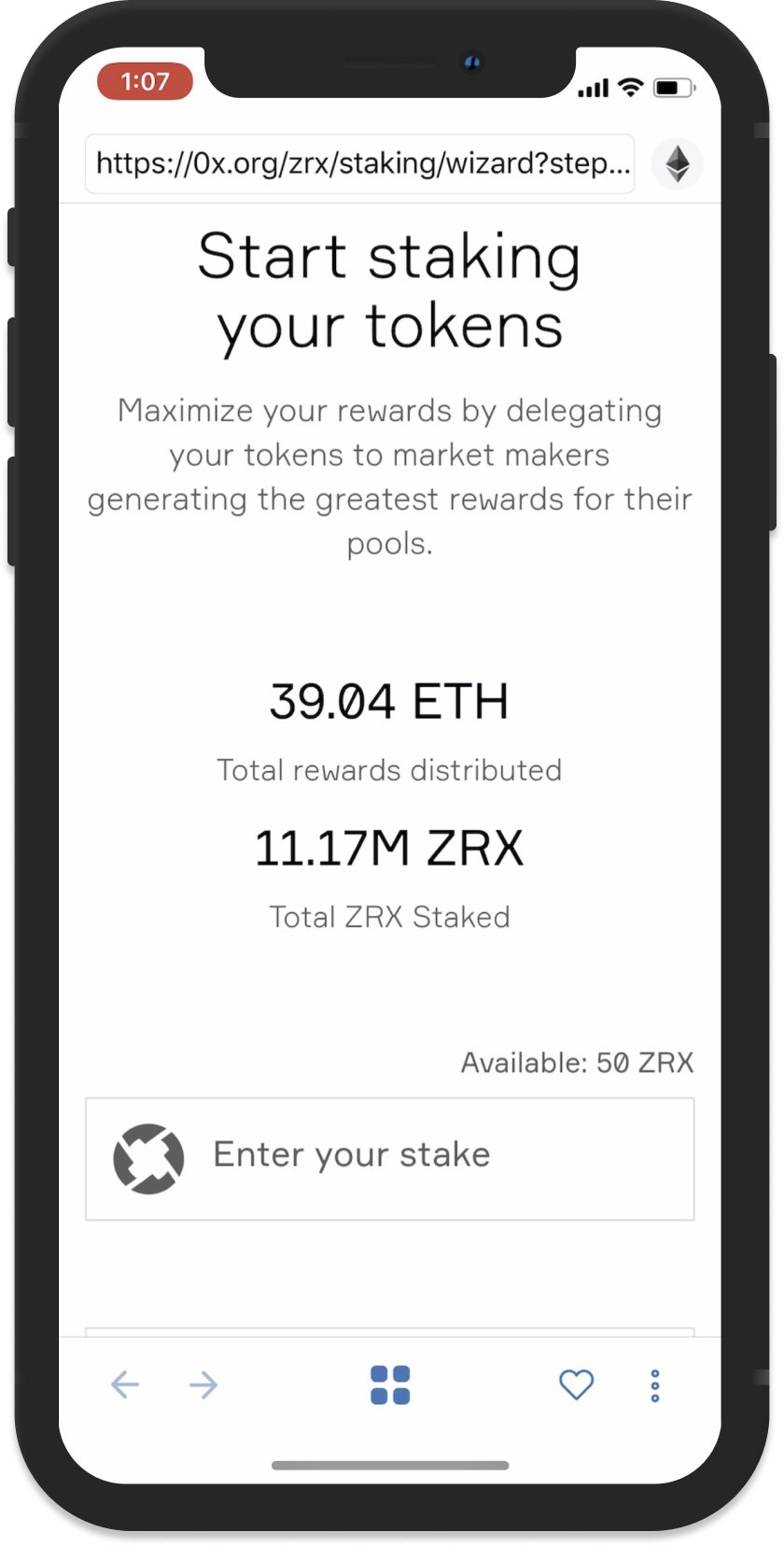 0x Staking | Earn 0x (ZRX) passive income